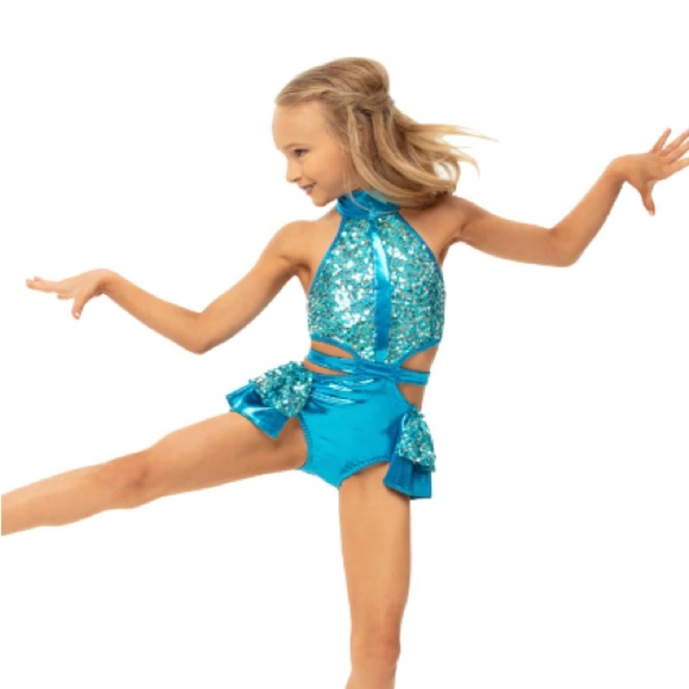 Reverence custom dance costume. Never worn. Youth large.